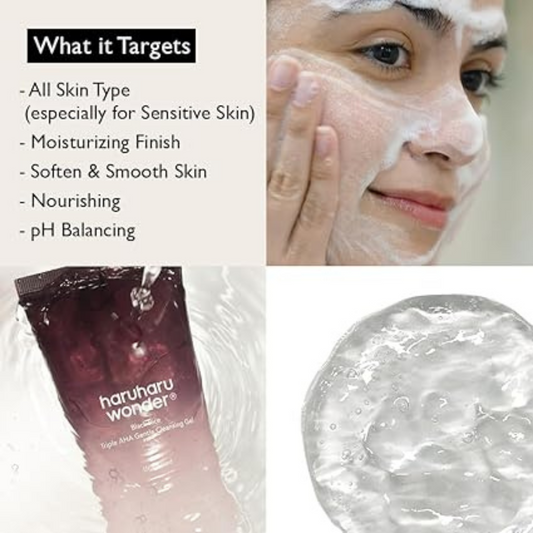 Haruharu wonder - Black Rice Triple AHA Gentle Cleansing Gel