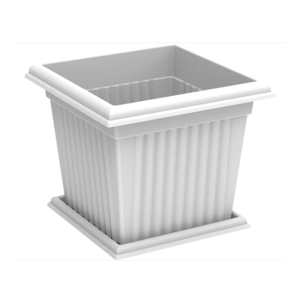 20L Square Planter with Tray