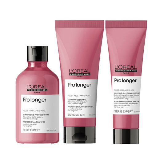 L'Oréal Professionnel Pro Longer Shampoo, Conditioner and Cream Trio