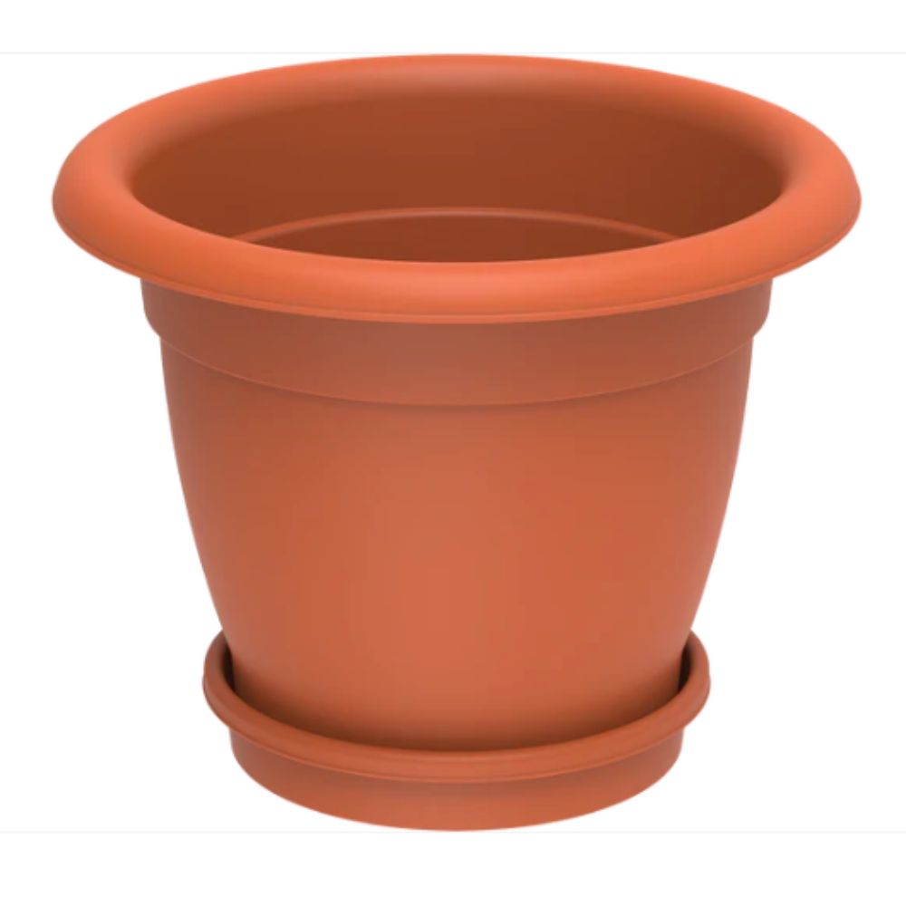 20" Round Flowerpot with Tray