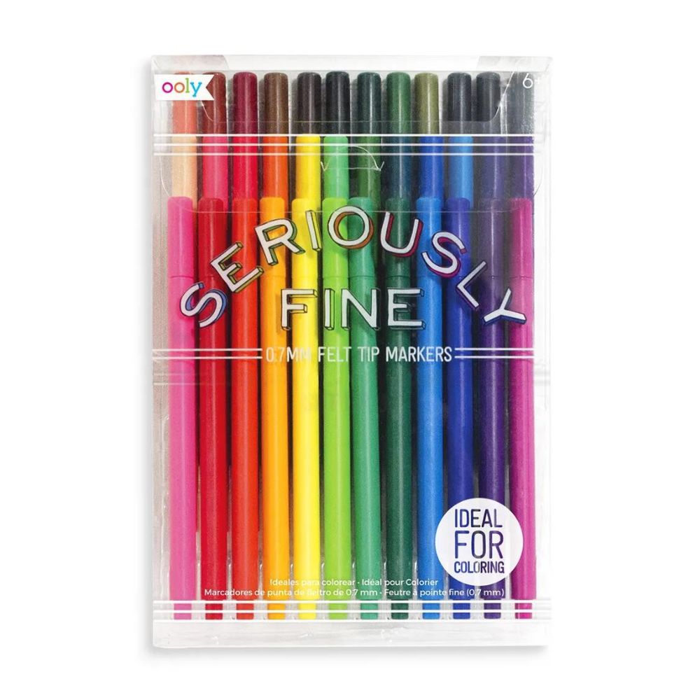 OOLY Seriously Fine Markers (Set Of 36)