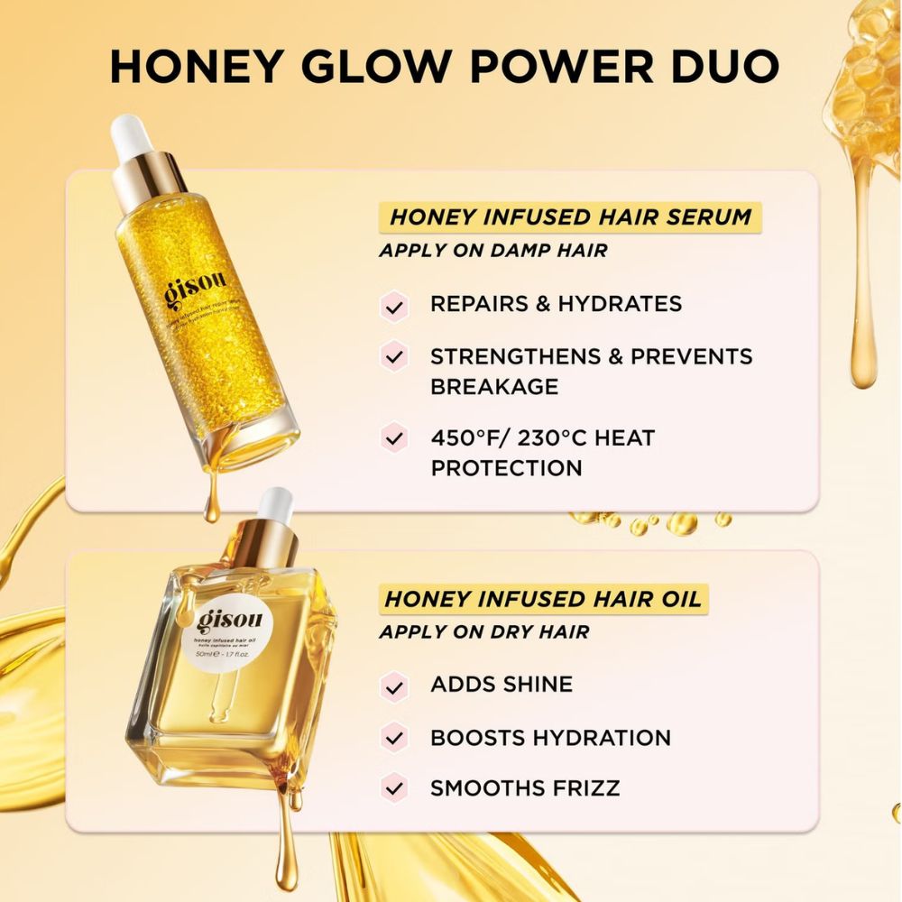 Gisou Honey Infused Hair Oil Mini 20ml