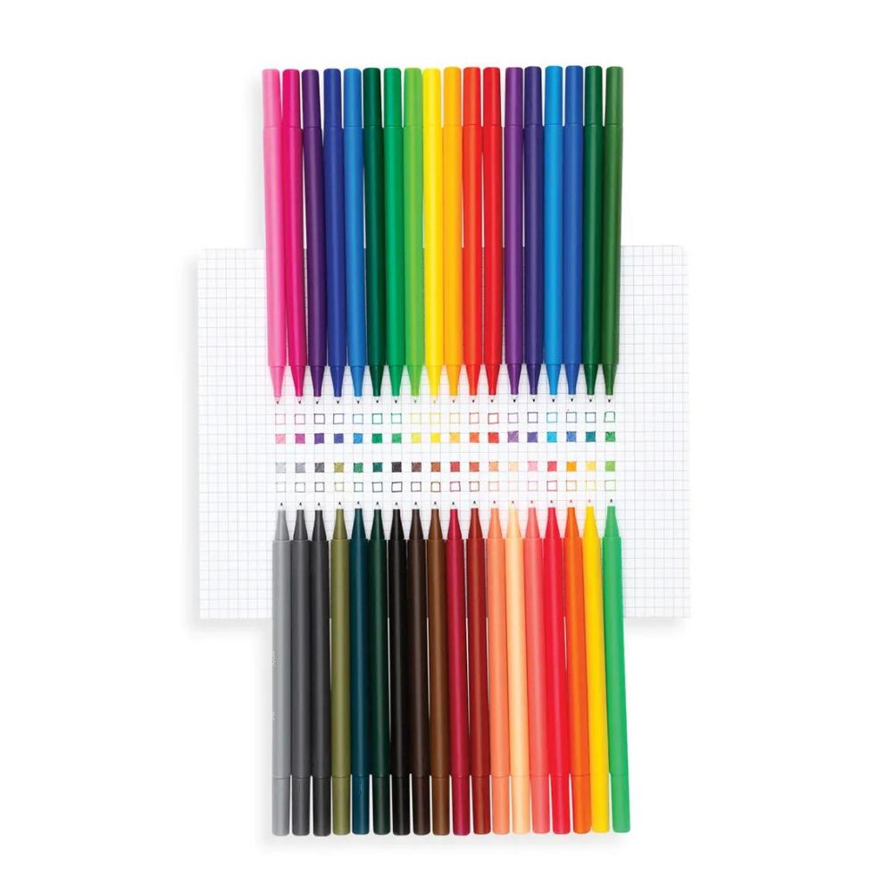 OOLY Seriously Fine Markers (Set Of 36)