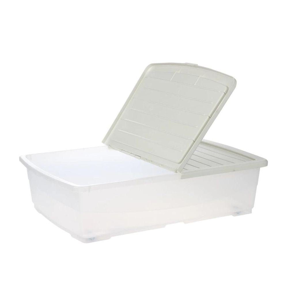 Cosmoplast Plastic Under Bed Storage Box (45 L, 70 x 50 x 18 cm )