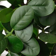 نبات اصطناعي من فيجكا، مع أصيص، بونساي داخلي/خارجي، 16 سم