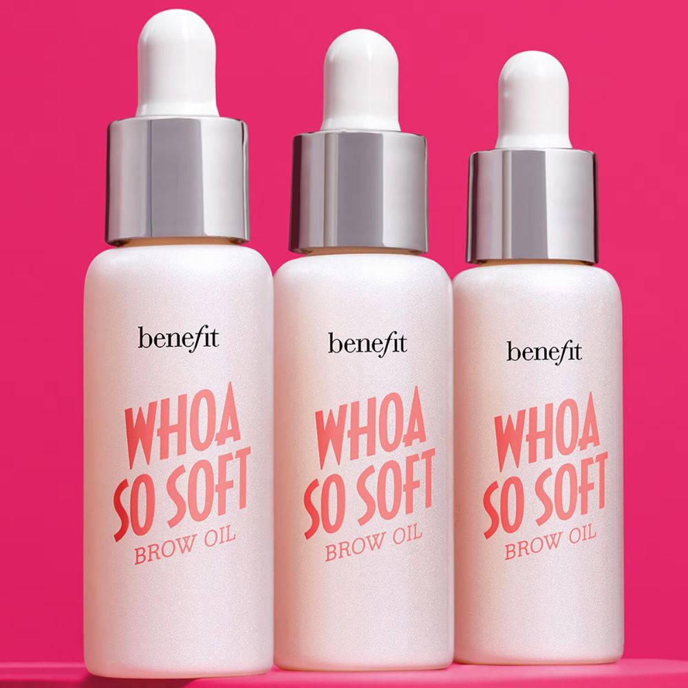 BENEFIT COSMETICS Whoa So Soft Brow Oil - Conditioning brow oil