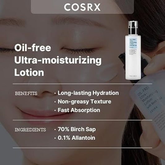 COSRX - Oil Free Ultra Moisturizing Lotion with Birch Sap