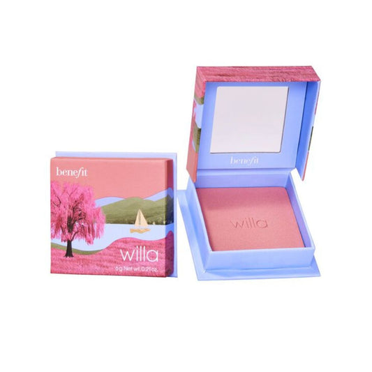 BENEFIT COSMETICS Willa Mini Blush - Soft Neutral-Rose Blush