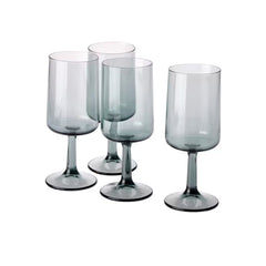 IKEA OMBONAD Juice glass, grey, 41 cl