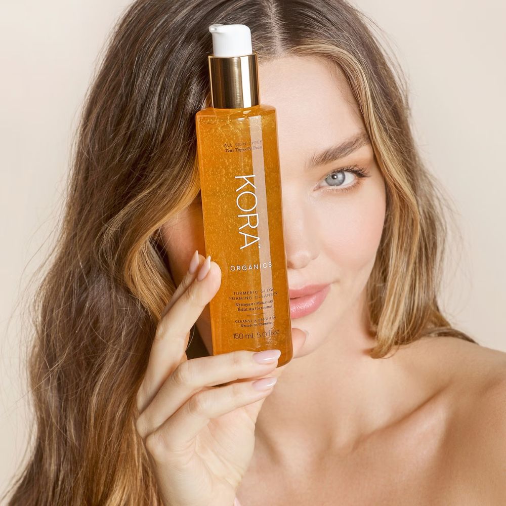 Kora Organics Turmeric Glow Foaming Cleanser 150ml