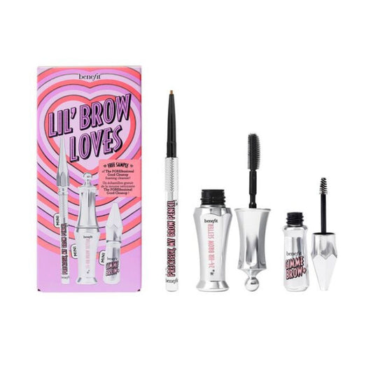 BENEFIT COSMETICS Lil' Brow Loves Brow Pencil & Gel Value Set