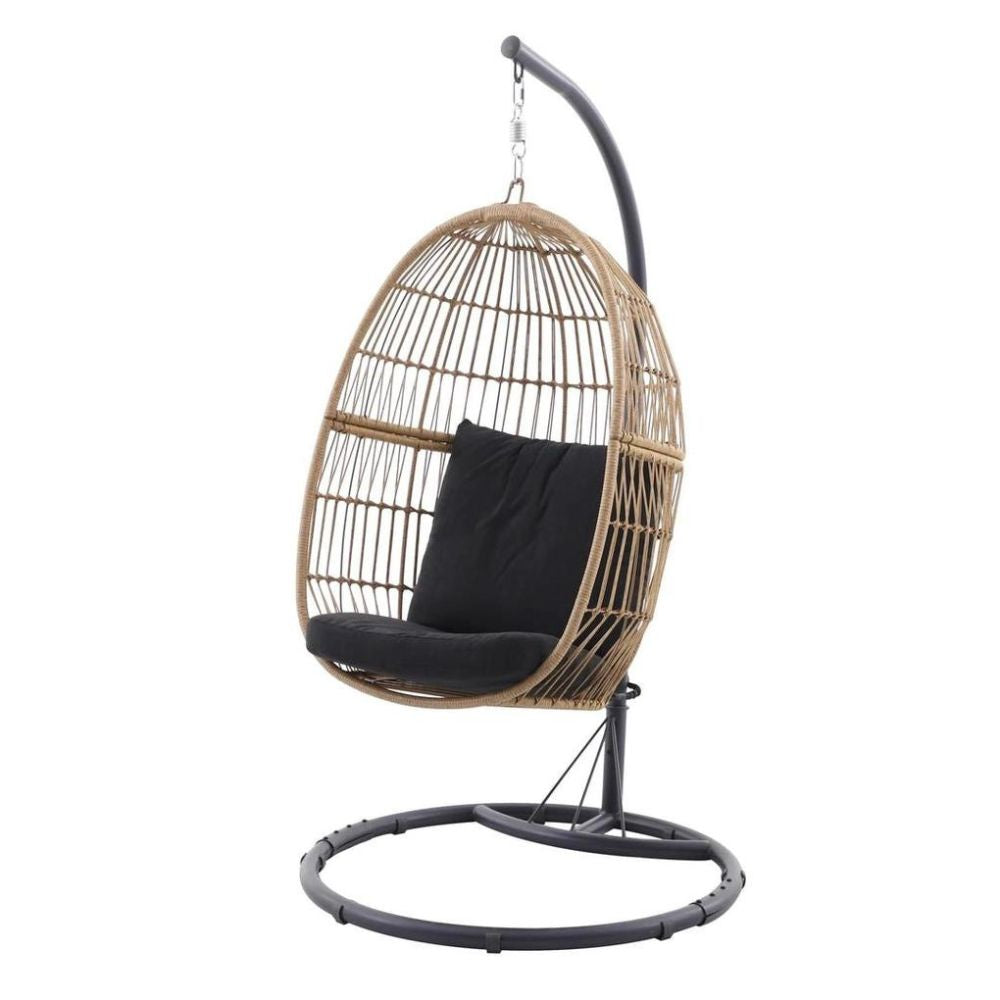 Apolima Rattan Hanging Chair GoodHome (196 x 105 cm)