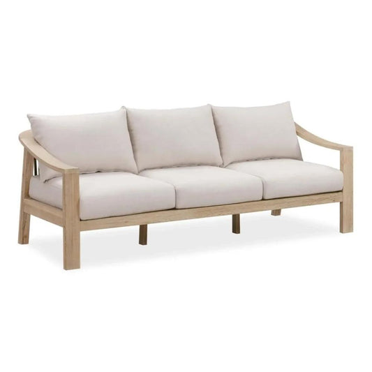 Sycamore 3-Seater Acacia & Rope Sofa (204 x 78 x 83 cm)