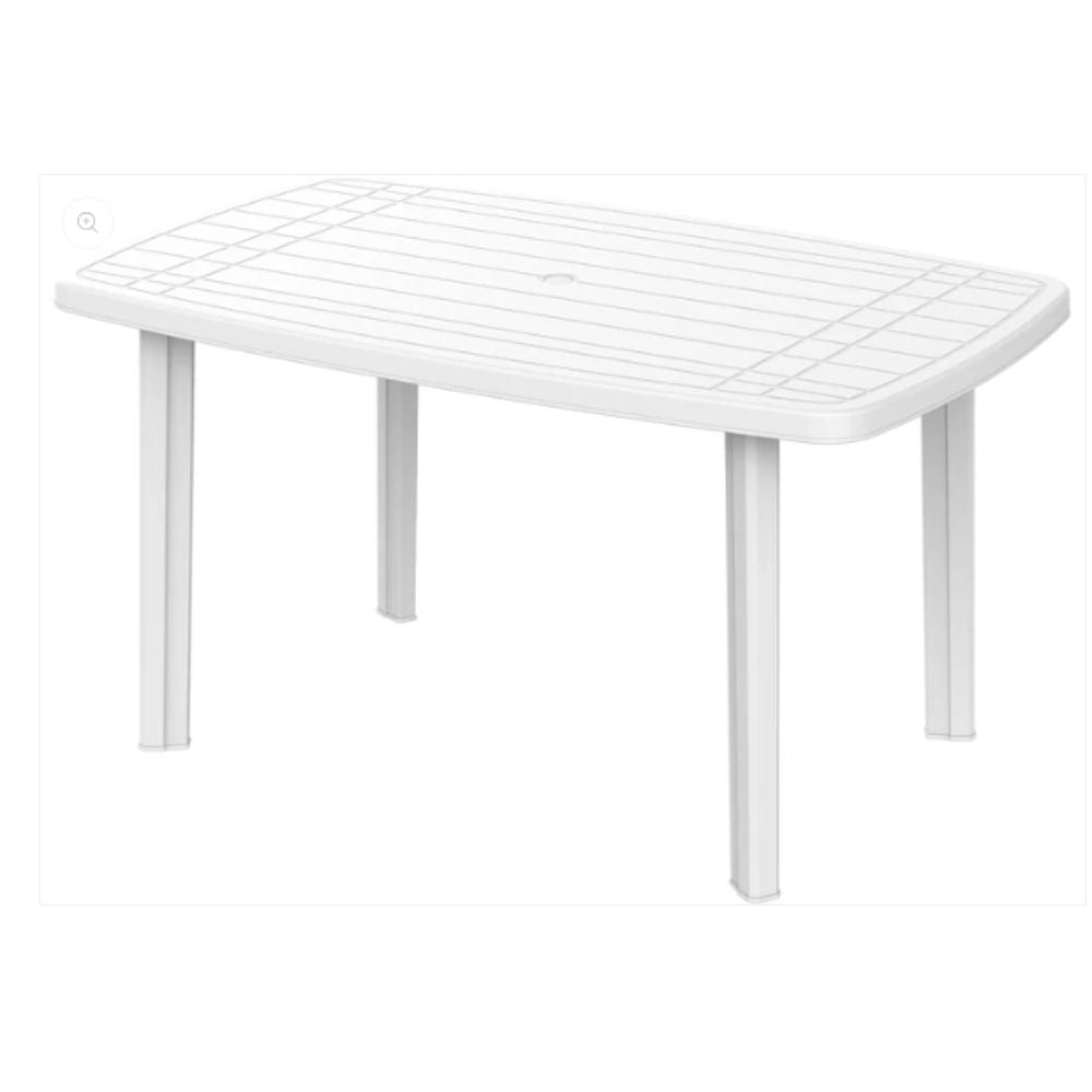 Long Rectangular Garden Table