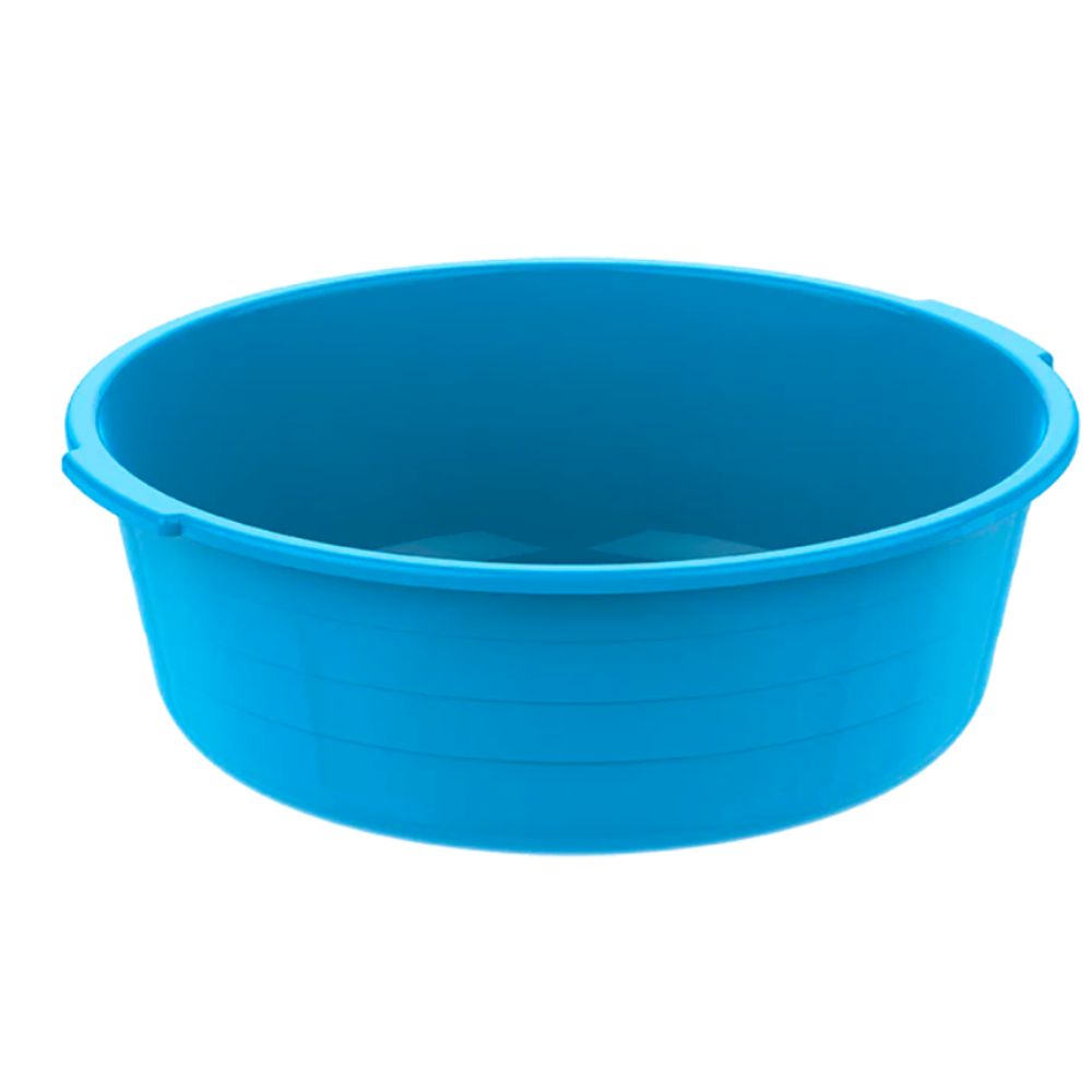 18" Round Plastic Basin Tub 22L