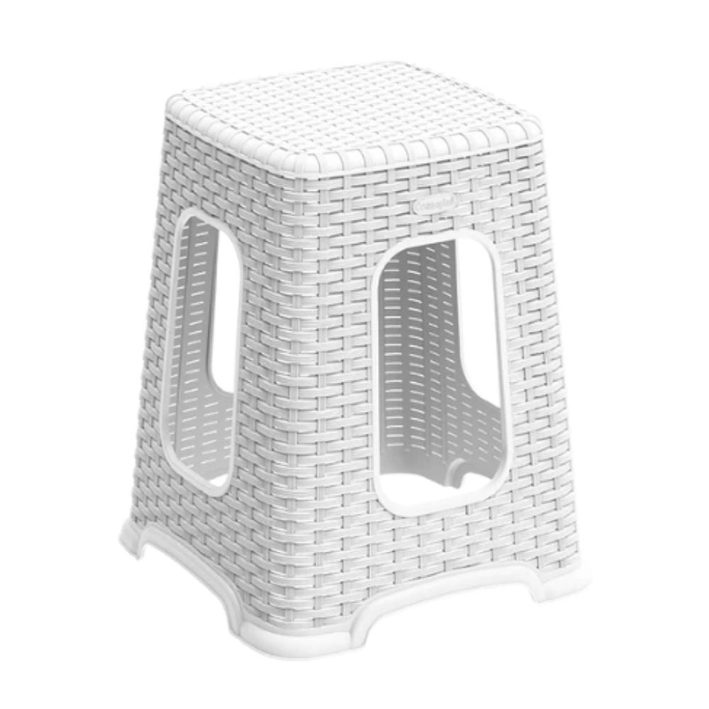 Cosmoplast Cedarattan High Stool