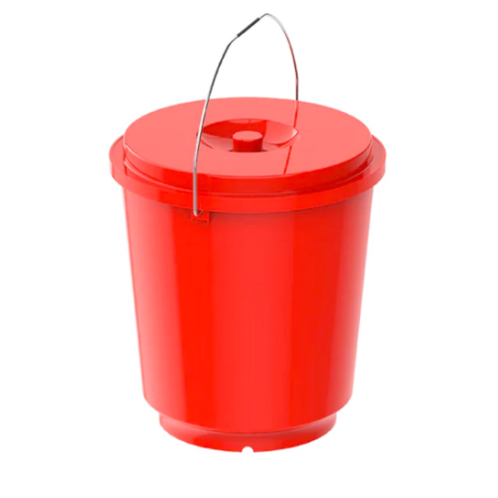 EX 20L Round Plastic Bucket with Steel Handle