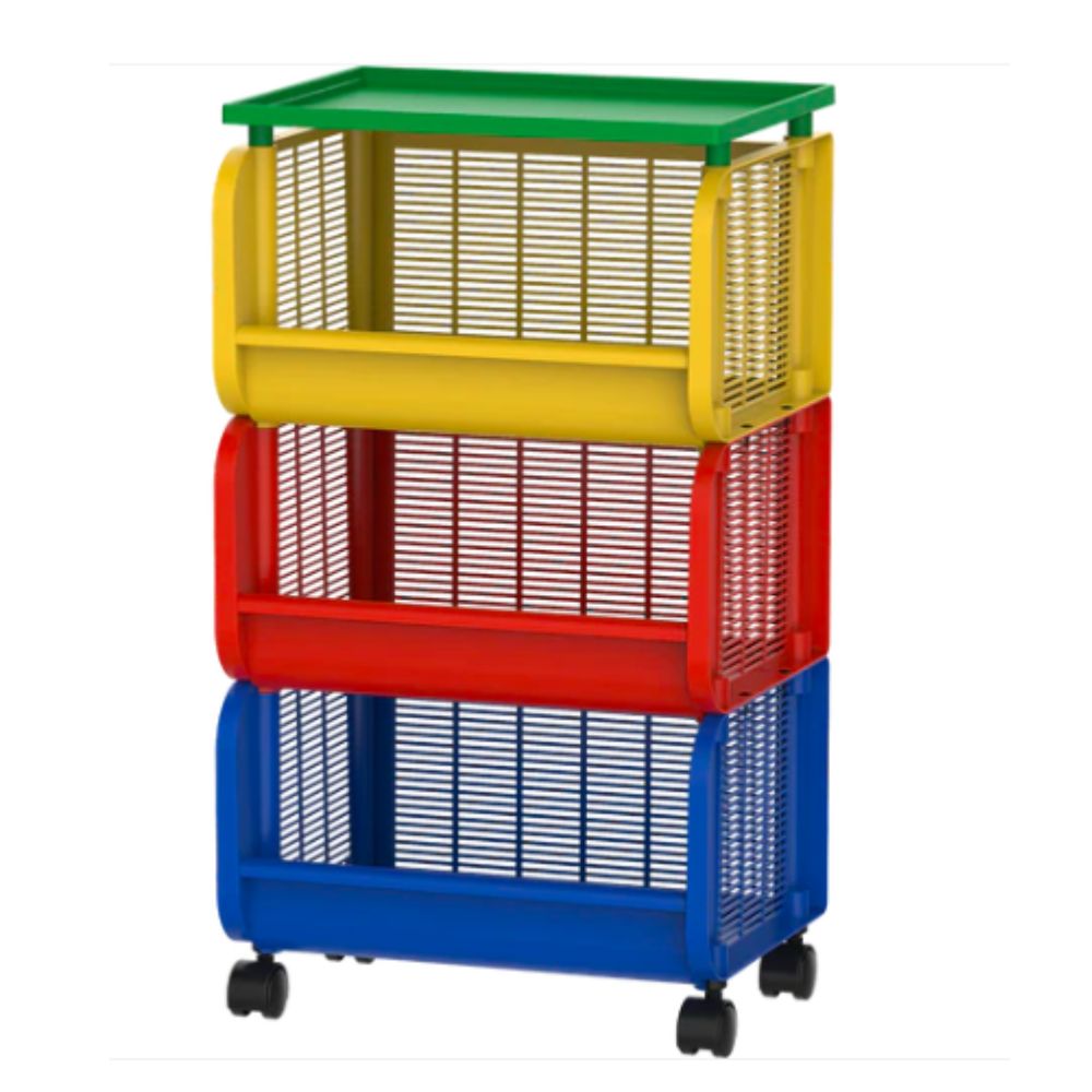 3 Tiers Storage Cart with Wheels