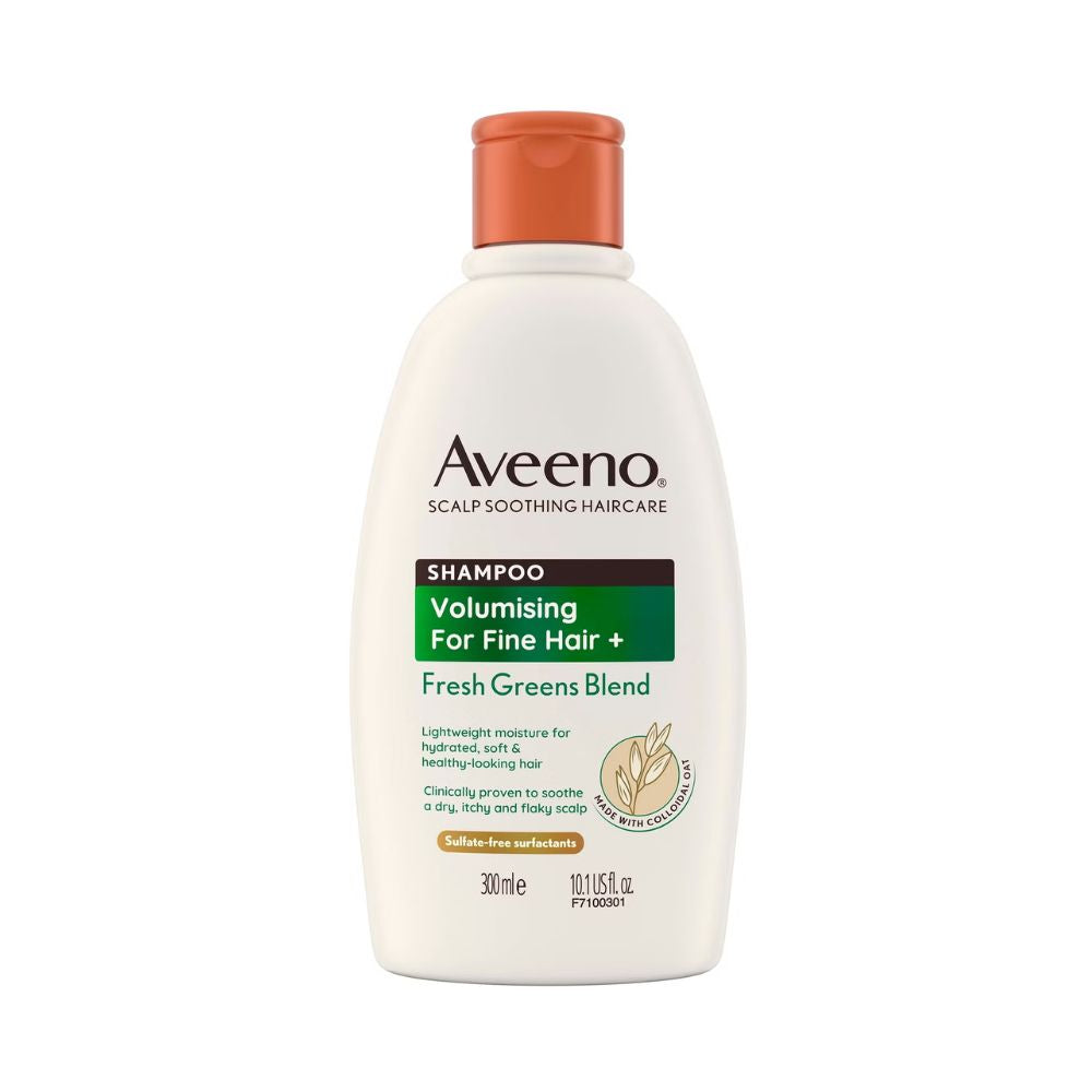 Aveeno Haircare Volumising+ Fresh Greens Blend Shampoo 300ml