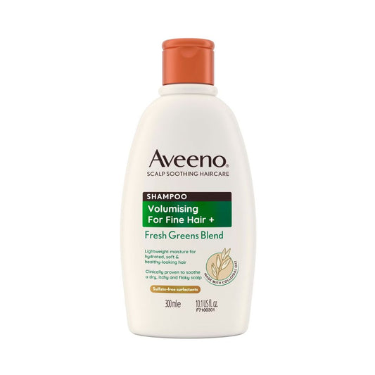Aveeno Haircare Volumising+ Fresh Greens Blend Shampoo 300ml