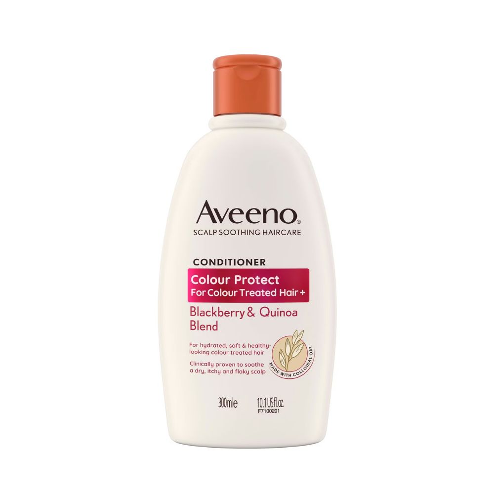 Aveeno Haircare Colour Protect+ Blackberry and Quinoa Blend Conditioner 300ml