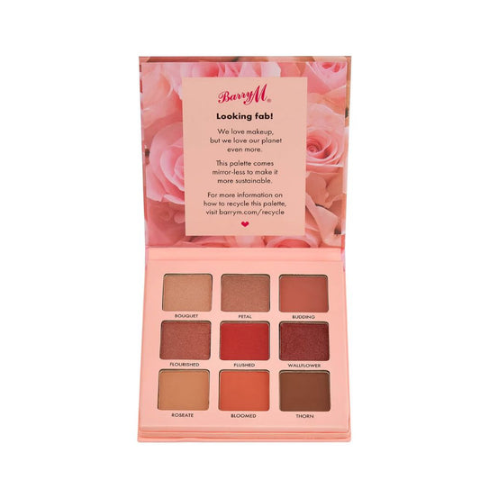 Barry M Cosmetics Rose Tinted Eyeshadow Palette 12.6g