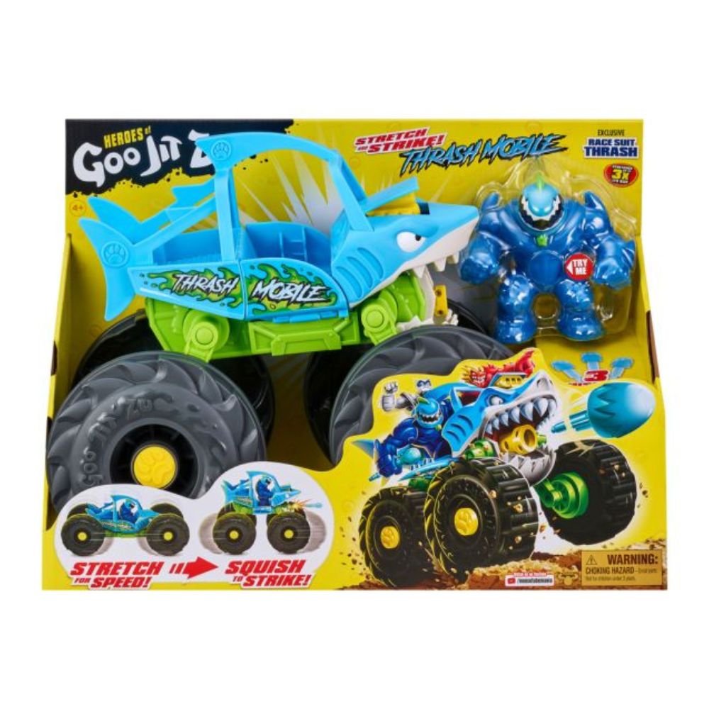 Goo Jit Zu Ultra Goo S7  Stretch & Squish  Vehicle Pack