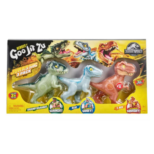 Goo Jit Zu  JWD S3 Hero 3 pack- Excl