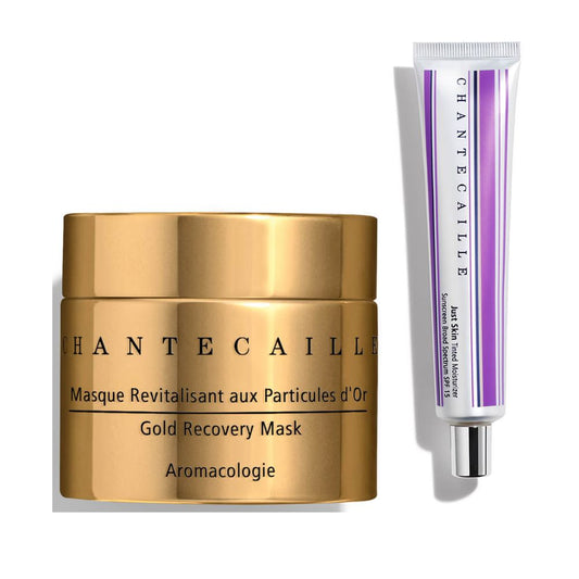 Chantecaille Exclusive Alabaster X Gold Recovery Mask Duo