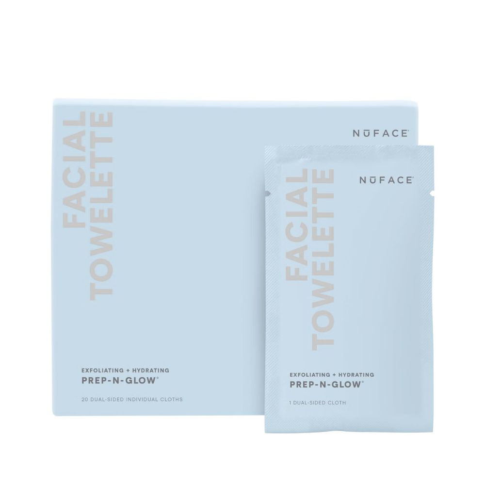 NuFACE Prep-N-Glow Facial Towelette (20 Pack)