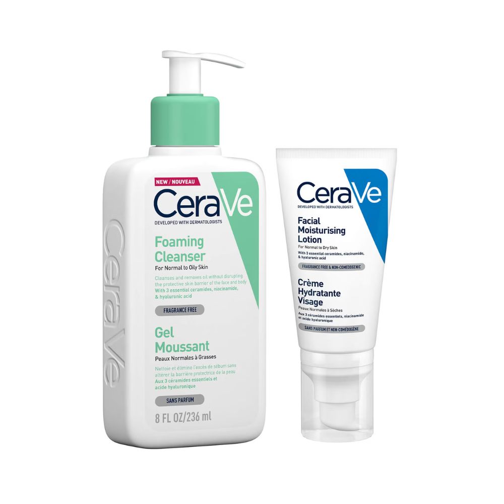 CeraVe Cleanse the Day Away Duo