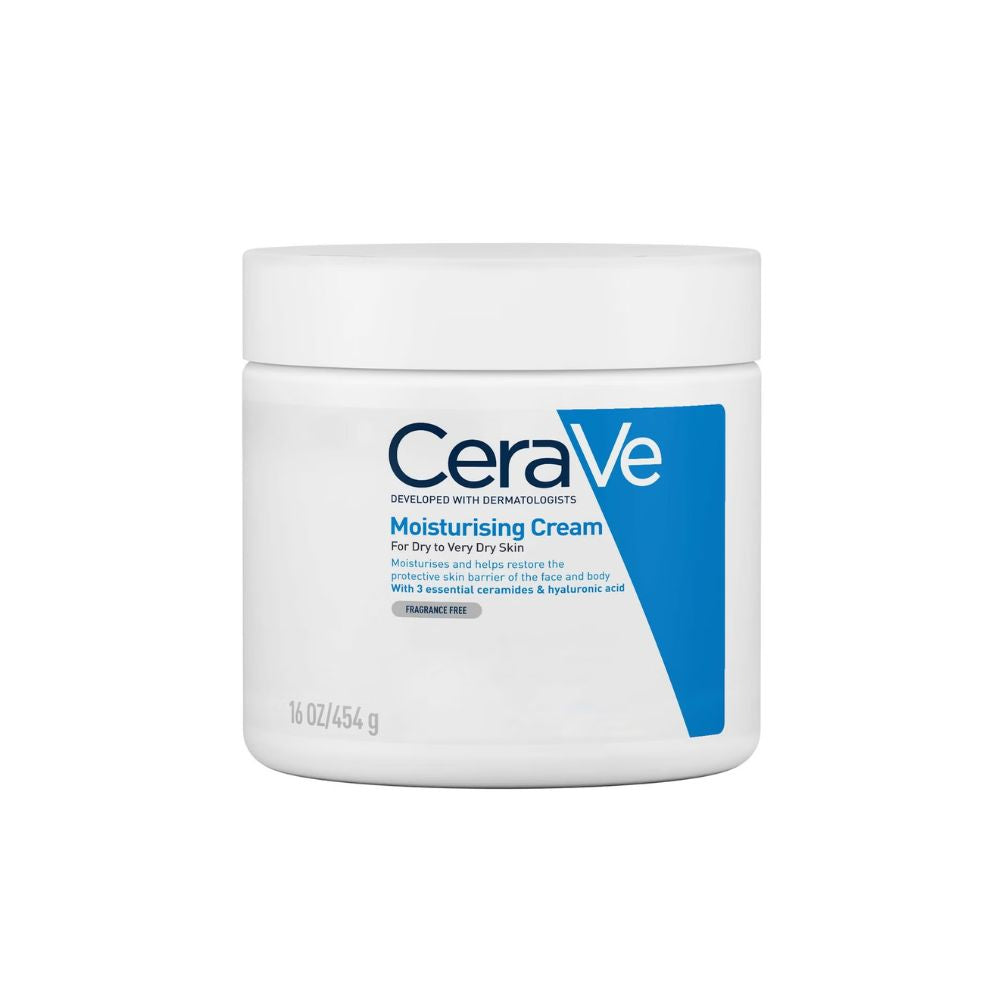 CeraVe Moisturising Cream Pot with Ceramides for Dry to Very Dry Skin 454g