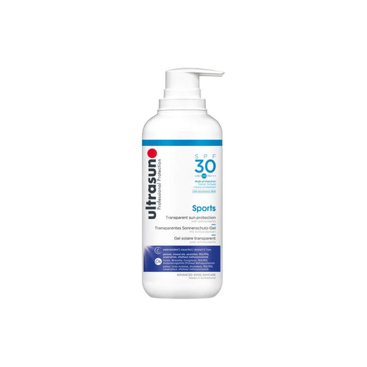 Ultrasun Transparent Sun Protection Sports Gel SPF30 400ml