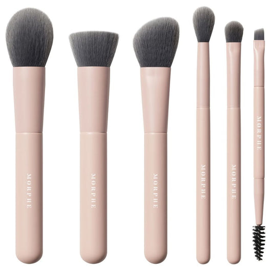 Morphe Shaping Essentials Bamboo and Charcoal Infused Travel Brush Set