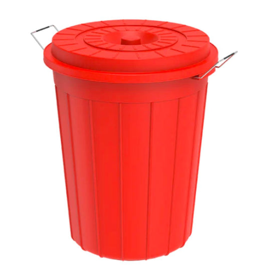 70L Round Plastic Drums with Lid