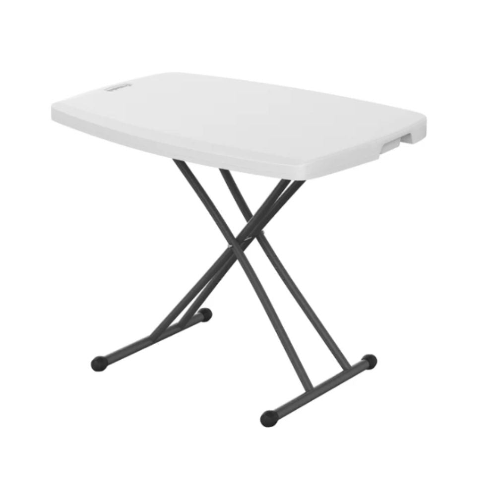 Adjustable Folding Table with Steel Legs