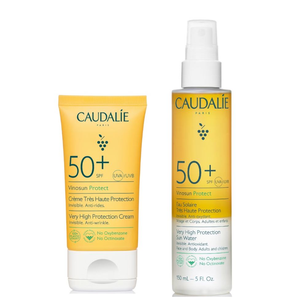 Caudalie Vinosun SPF50 Face Cream and SPF50 Body Duo