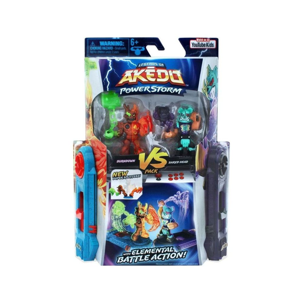 مجموعة أكيدو إس 4 باور ستورم فيرسس - بيرنداون ضد شريد هيد