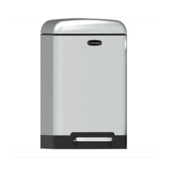 Cosmoplast Lumina Steel Waste Bin with Pedal 6L