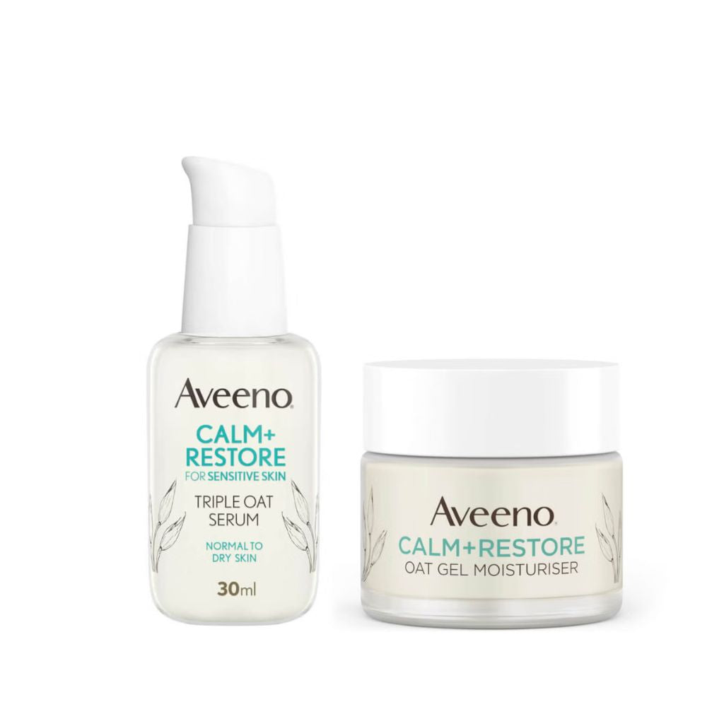 Aveeno Face Calm and Restore 24hr Hydration Duo