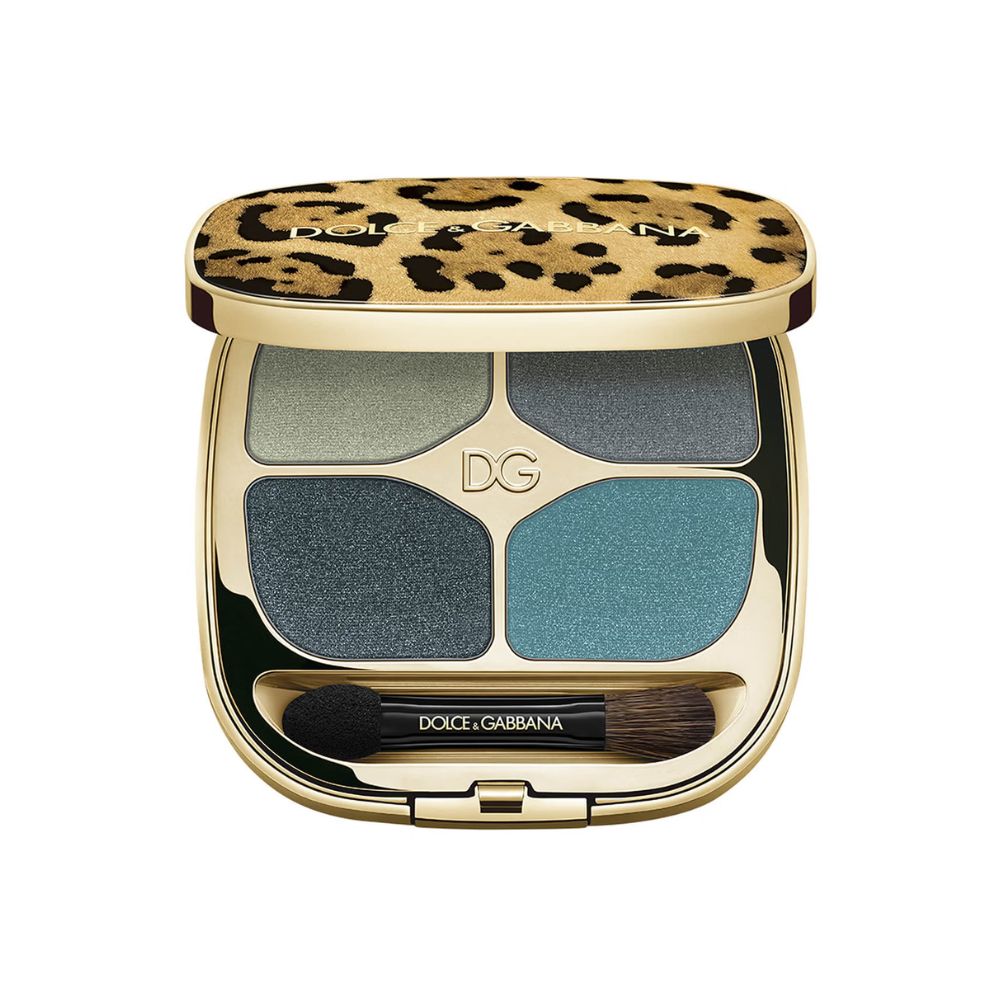 Dolce&Gabbana Felineyes Intense Eyeshadow Quad - Mediterranean Blue 8 4.8g