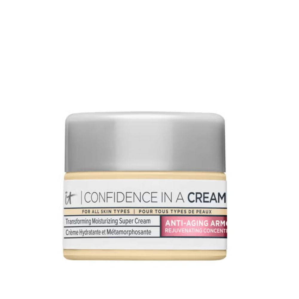 IT Cosmetics Confidence in a Cream Anti-Aging Hydrating Moisturizer Travel Size 15ml