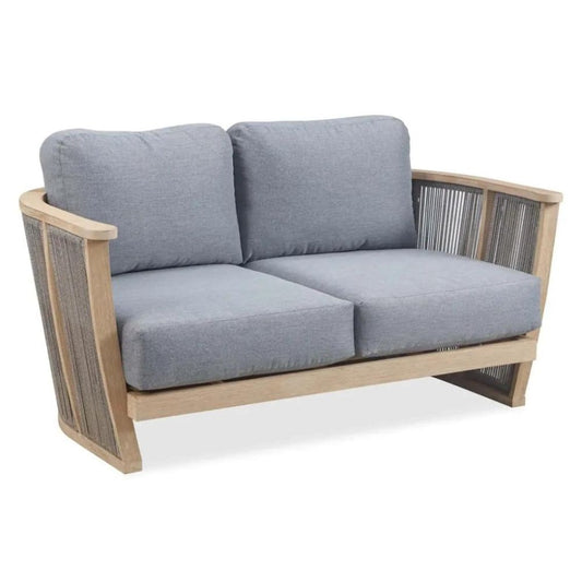 Forest 2-Seater Acacia Wood & Rope Sofa (146 x 80 x 63.5 cm)