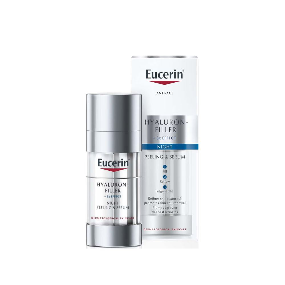 Eucerin Hyaluron-Filler Night Peeling and Serum 30ml