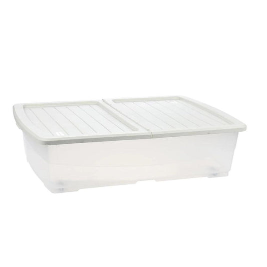 Cosmoplast Plastic Under Bed Storage Box (45 L, 70 x 50 x 18 cm )