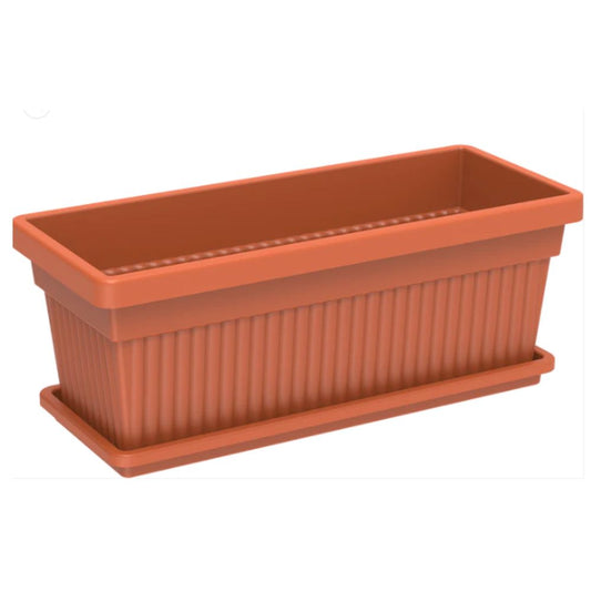 30" Rectangular Planter with Tray