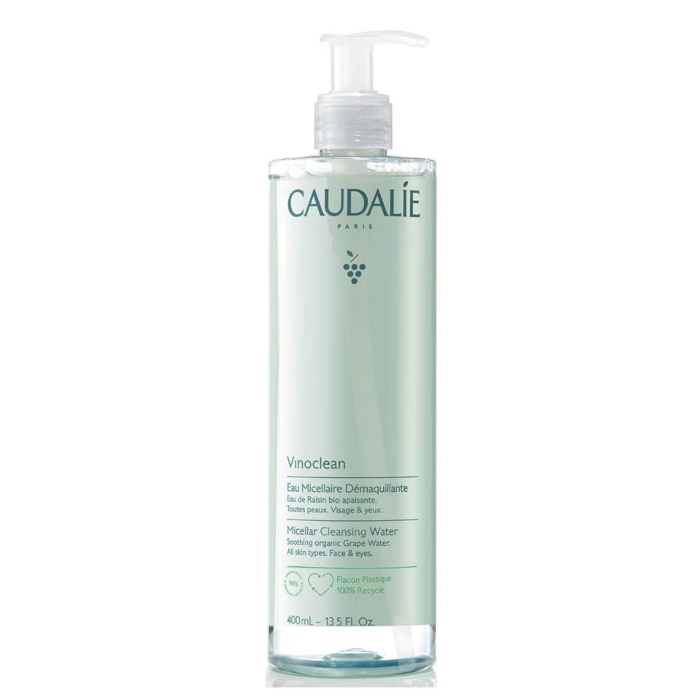 Caudalie Vinoclean Supersize Micellar Cleansing Water 400ml (Worth £30.00)