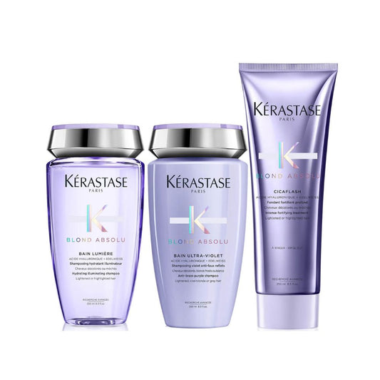 Kérastase Blond Absolu Shine, Strength and Neutralising Trio