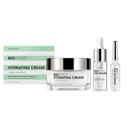 BIOEFFECT EGF Prevent Set including EGF Serum, EGF Eye Serum and Hydrating Cream 50ml