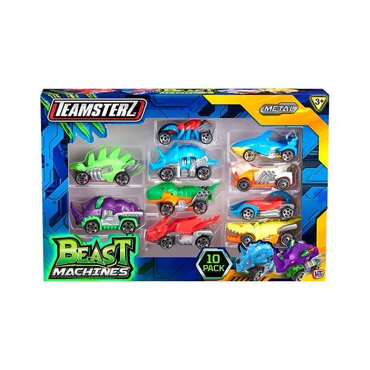 TEAMSTERZ Beast Machines Die-Cast 10 Pack